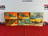 (6) Airfix 1:72 Scale Model Planes