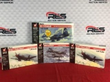 (4) Czech Model 1:48 Scale Model Planes