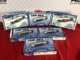 (6) LTD 1:48 Scale Model Planes