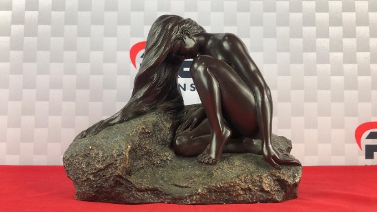 9" Austin Sculptures Kneeling Nude