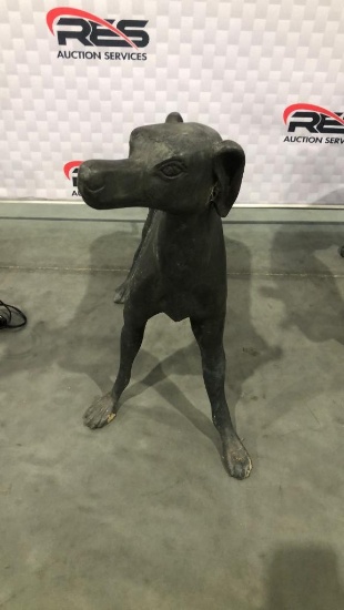 22" Bronze Greyhound Statue