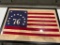 Framed 76 American Flag