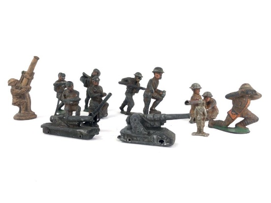 Assorted Military Diecast Figurines