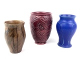 Weller Vase, Carisa Vase, Pewabic Vase
