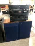 Onkyo Stereo System w/ (2) UBL Speakers