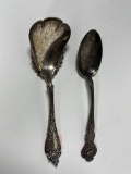 (2) Sterling Silver Spoons