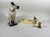 (3) RCA Dog Figurines
