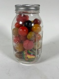 Mason Jar of Bouncy Balls