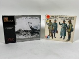 (2) Plastic WWII Figurine Sets