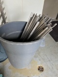 (114) Assorted Stainless Steel Sticks