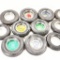 (10) Circa 1940's-60's Rubber Tire Garage Promotional Ashtrays For Goodyear, Kelly, Goodrich And