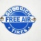 Goodrich Tires Free Air Single-Sided Porcelain Sign