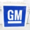 1970's General Motors GM Single-Sided Plastic Sign