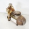 1930's Michelin Portable Filling Station Air Compressor
