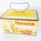 Circa 1910 Fashion Cut Plug Tobacco Tin With Car Artwork