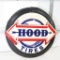 1950s Hood Tires Single-Sided Metal Sign
