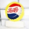 Large 1950s Pepsi-Cola Bottle-Cap Shaped Tin Sign