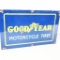 Goodyear Motorcycle Tires Single-Sided Porcelain Sign