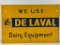 12''x18'' Tin DeLaval Dairy Equipment Sign