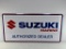 24''x48'' Suzuki Marine Aluminum Sign