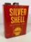 2Gal Silver Shell Motor Oil Can