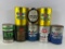 (8) Assorted 1Qt Oil Cans