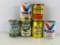 (6) Assorted 1Qt Oil Cans