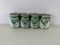 (4) Quaker State Qt Motor Oil Cans