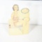 1930s Pop Kola Tennis Motif Easel Back Cardboard Sign