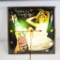 Golden Girl Sun Drop Cola Glass-Faced Light-Up Diner Clock