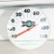 Large Acco Seed Glass Faced Dial Thermometer