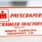 1950s I-H Crawler Tractors Single-Sided Embossed Tin Sign