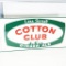 1950s Cotton Club Ginger Ale Single-Sided Tin Sign