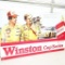 1982 Dale Earnhardt Winston Cup Services Single-Sided Tin Sign