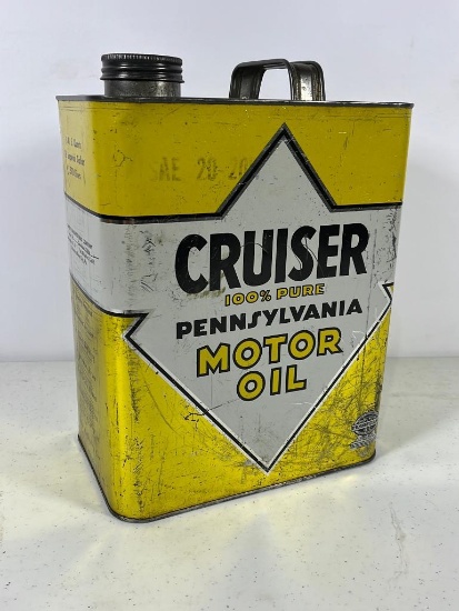 2Gal Cruiser PA Motor Oil Can