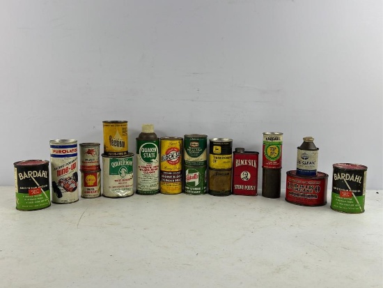 Assorted Small Automotive Cans