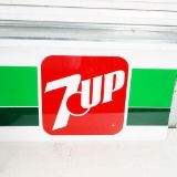 7-Up Soda Plastic Sign