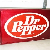 1960s Dr Pepper Single-Sided Tin Sign