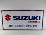 24''x48'' Suzuki Marine Aluminum Sign