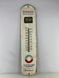 38.5''x8'' Delco Battery Steel Thermometer