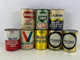 (8) Assorted 1Qt Oil Cans
