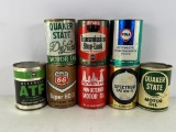 (8) Assorted 1Qt Oil Cans