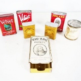 (7) Antique Tobacco Tins