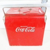 1950s Coca-Cola Metal Picnic Cooler
