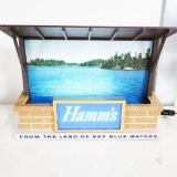 Hamm's Beer Light-Up Chalet Style Sign