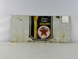28''x12.5'' Texasco Steel Sign