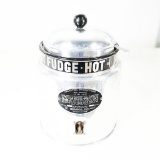 1950s Diner Hot Fudge Countertop Display Warmer