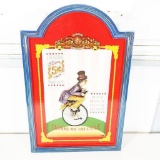 Reproduction Circus Extravaganza 3D Wooden Display Sign