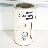 1960s Champion Spark Plugs Dealership Sales Floor Ashtray