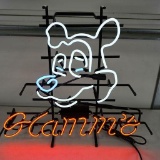 Vintage Hamm's Beer Neon Tavern Sign